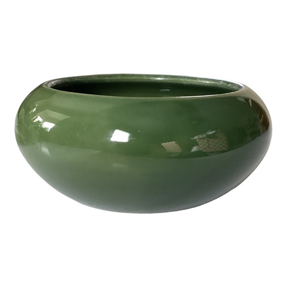 Majolica Elephant Mother And Baby Embossed Ceramic Planter Green Vintage EUC - Picture 4 of 13